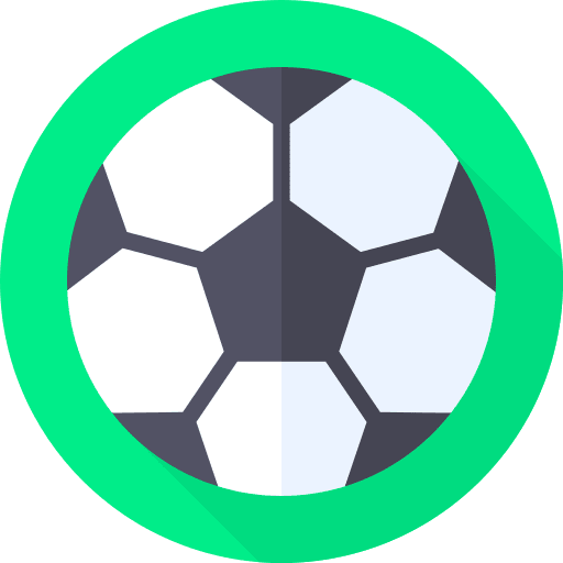 Football ball play sports and competition football ball icon