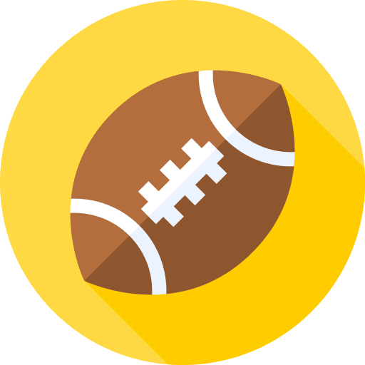 American football sports ball rugby game rugby ball icon American football sports ball rugby game rugby ball icon