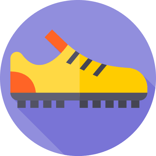 Cleats soccer sports and competition footwear icon