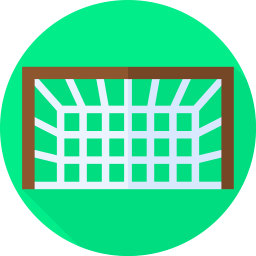 Football goal field football goal goal box icon Football goal field football goal goal box icon