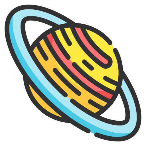 Saturn saturn science miscellaneous icon