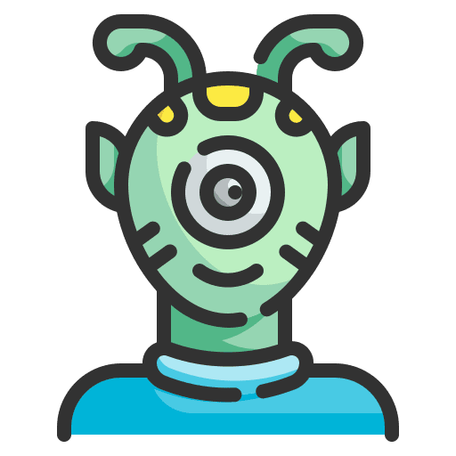 Alien extraterrestrial scary miscellaneous icon Alien extraterrestrial scary miscellaneous icon