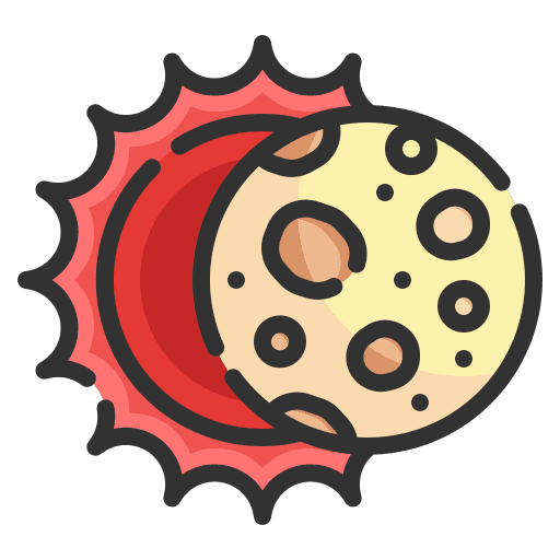 Eclipse phase miscellaneous solar icon Eclipse phase miscellaneous solar icon