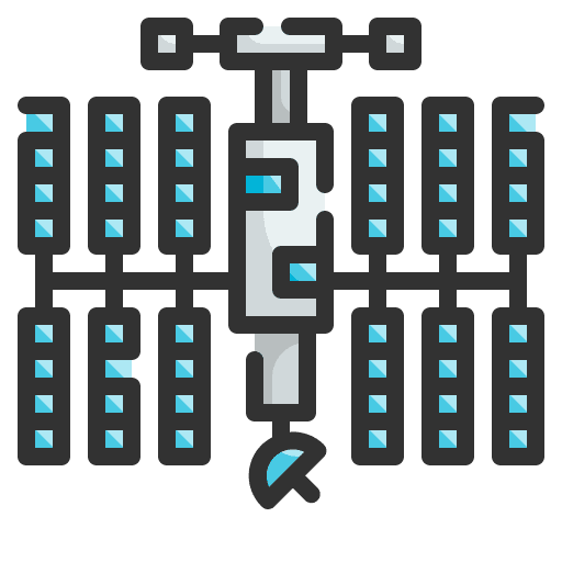 Space station connectivity space station astronomy icon Space station connectivity space station astronomy icon