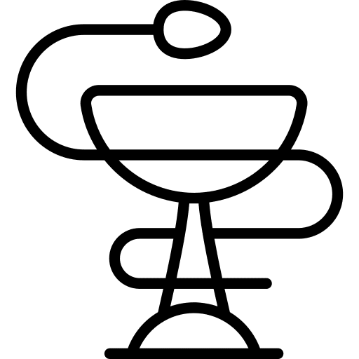 Medicine symbol signaling hospital medicine icon