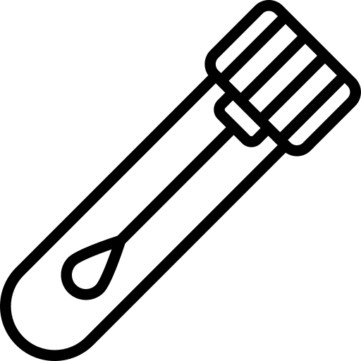 Swab pcr test nasal covid icon