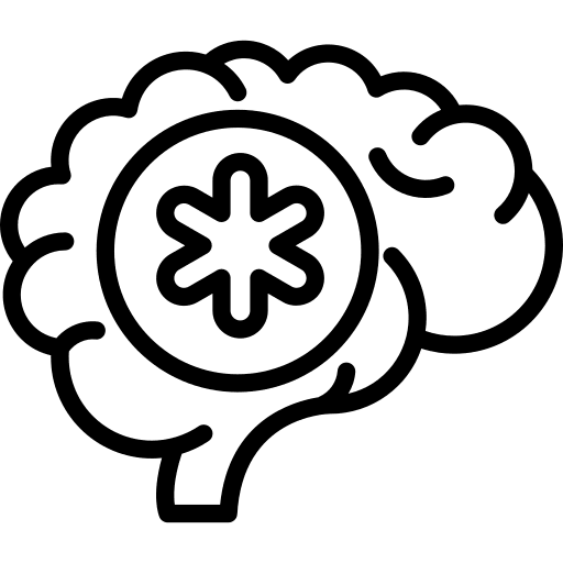 Brain brain healthcare and medical human brain icon