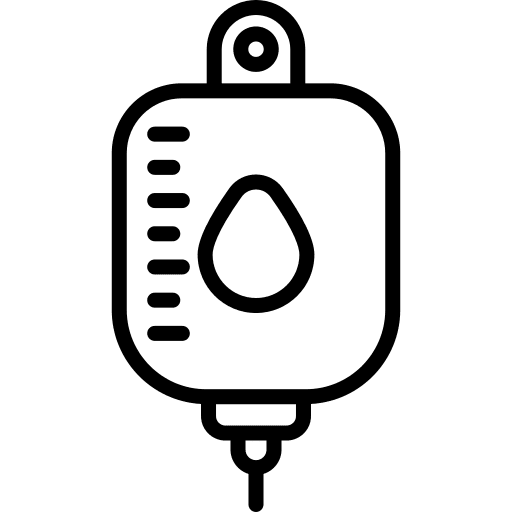 Drip medicine drip iv bag icon