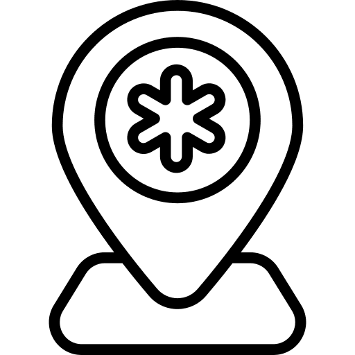 Location location pointer map icon