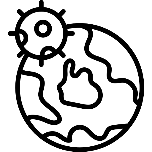 Pandemic emergency healthcare and medical situation icon