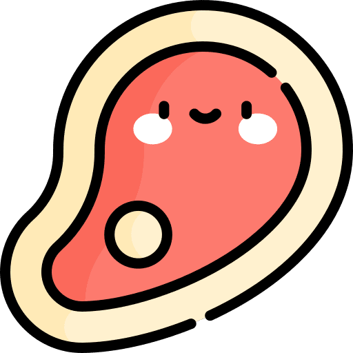 Steak meat steak barbecue icon