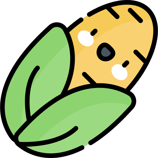Corn corn healthy cereal icon Corn corn healthy cereal icon