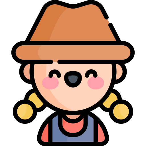 Farmer braids occupation professions and jobs icon Farmer braids occupation professions and jobs icon