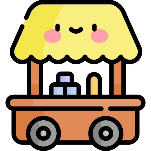 Food stall food stall shop food and restaurant icon Food stall food stall shop food and restaurant icon