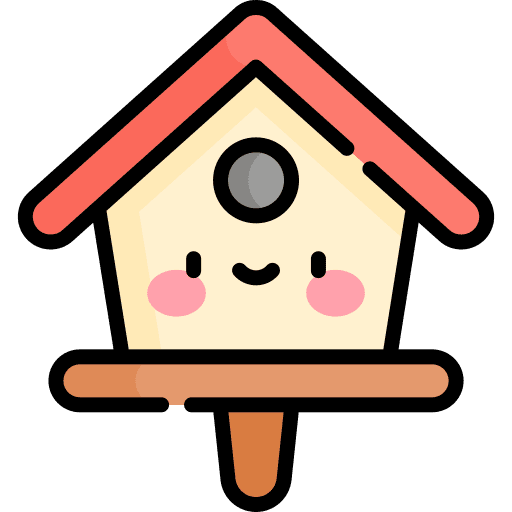 Birdhouse structure bird ornithology icon Birdhouse structure bird ornithology icon