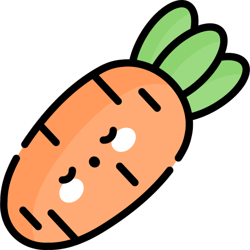 Carrot diet healthy food vegetable icon Carrot diet healthy food vegetable icon
