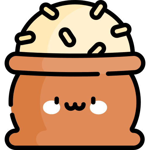 Rice bag food and restaurant rice icon Rice bag food and restaurant rice icon