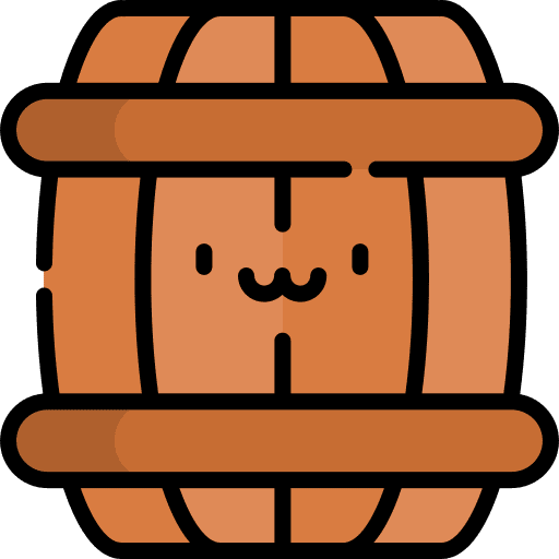 Wine barrel beverage wine food and restaurant icon Wine barrel beverage wine food and restaurant icon