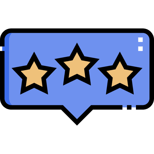 Rating review feedback client icon Rating review feedback client icon