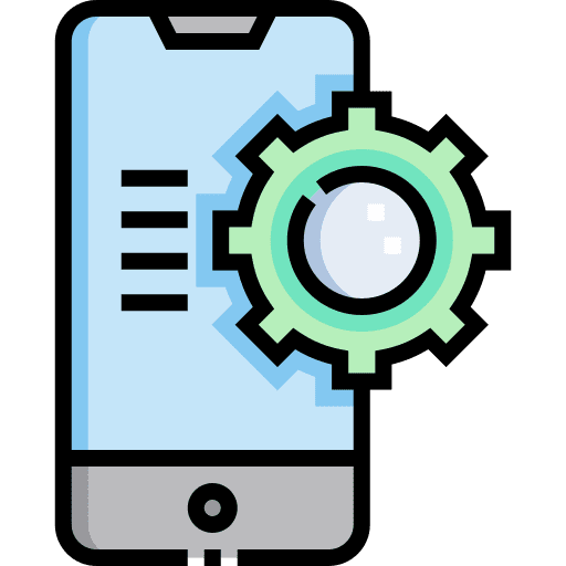 Smartphone ui cellphone electronics icon