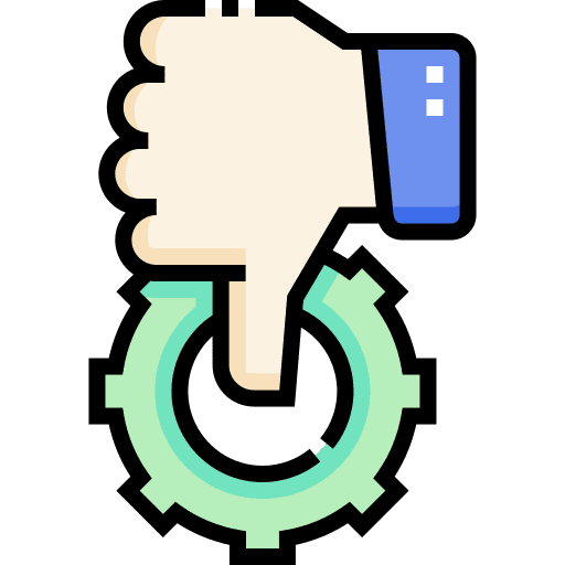 Dislike feedback customer satisfaction ui icon Dislike feedback customer satisfaction ui icon
