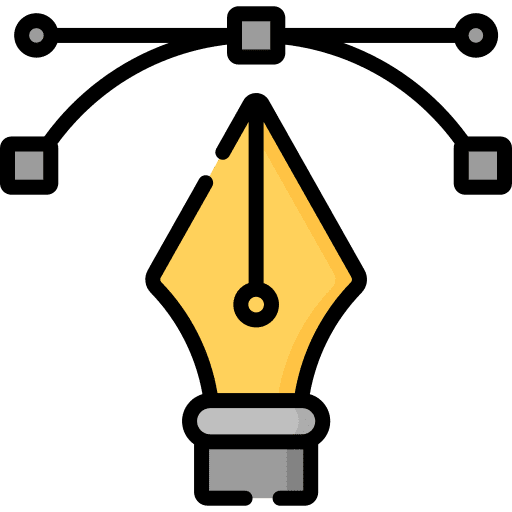 Vector graphic design graphic tool pen tool icon Vector graphic design graphic tool pen tool icon