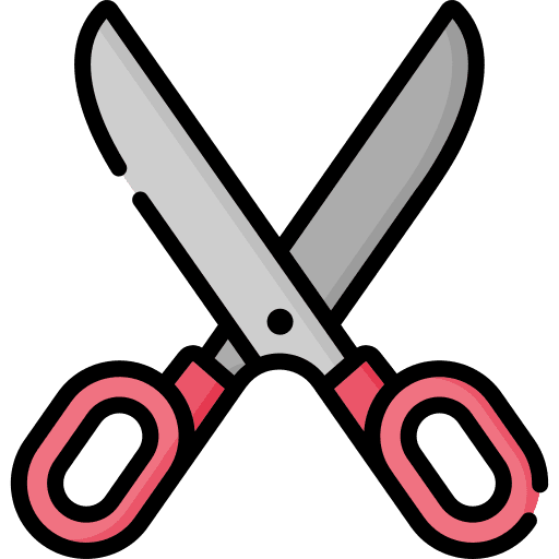 Scissors construction and tools handcraft cut icon Scissors construction and tools handcraft cut icon