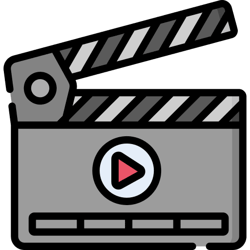 Clapperboard clapperboard photographic film video icon Clapperboard clapperboard photographic film video icon
