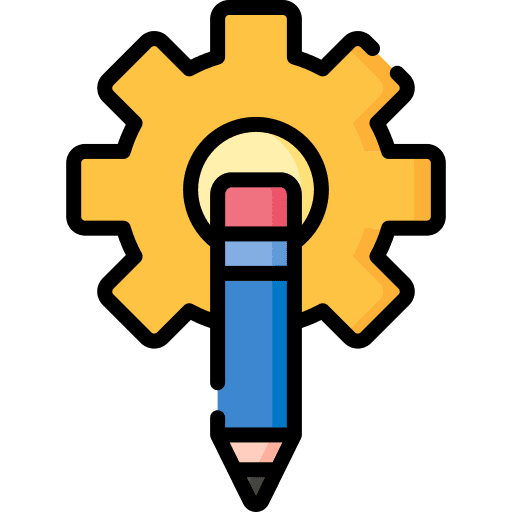 Design process art and design art pencil icon Design process art and design art pencil icon