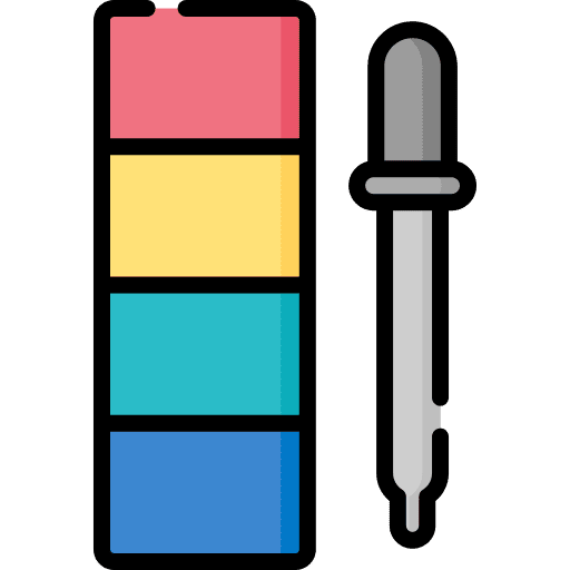Dropper color art and design dropper icon Dropper color art and design dropper icon