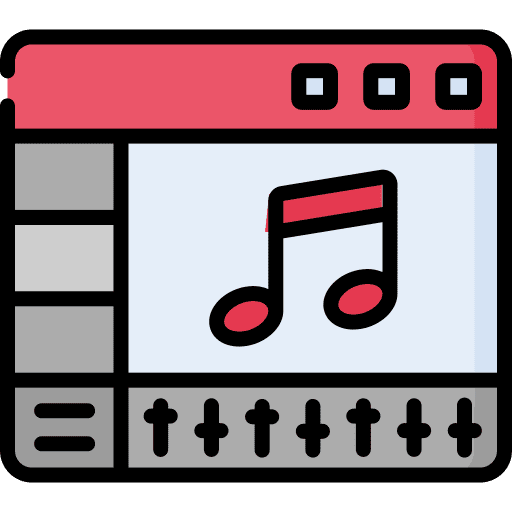 Editor video editor music and multimedia editor icon Editor video editor music and multimedia editor icon