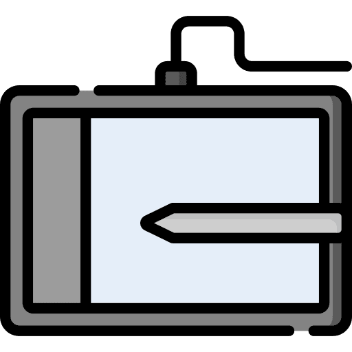 Graphic tablet drawing tablet graphic tablet hardware icon Graphic tablet drawing tablet graphic tablet hardware icon