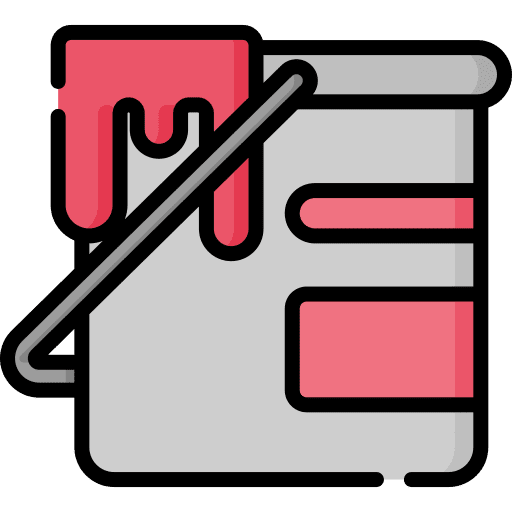 Paint bucket paint bucket edit tools creative process icon Paint bucket paint bucket edit tools creative process icon