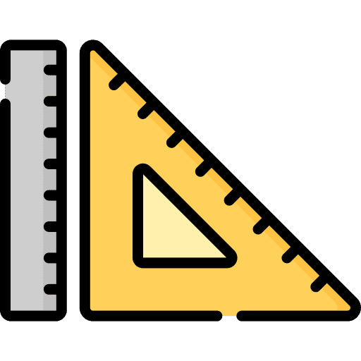 Ruler ruler tools and utensils education icon Ruler ruler tools and utensils education icon