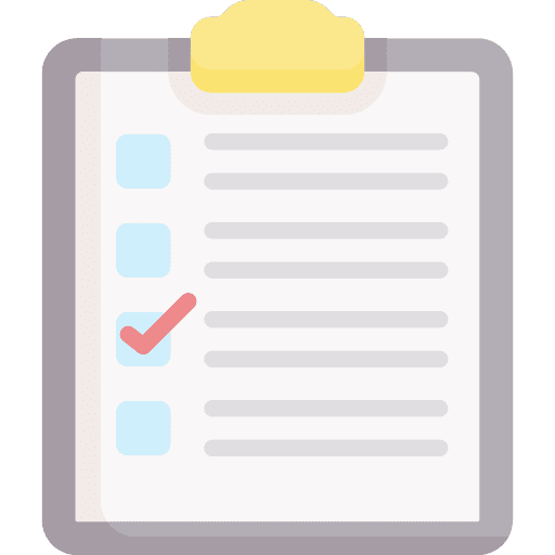 Checklist files and folders criteria to do list icon Checklist files and folders criteria to do list icon