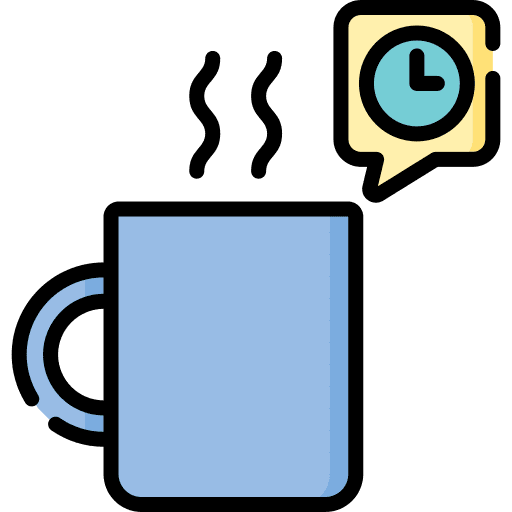 Coffee time coffee time clock drink icon Coffee time coffee time clock drink icon