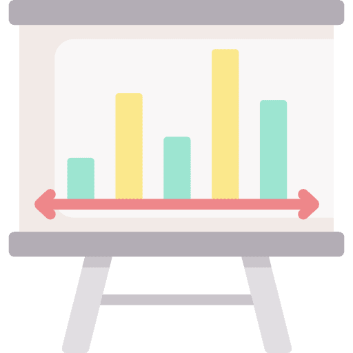 Presentation bar chart graphic presentation icon Presentation bar chart graphic presentation icon