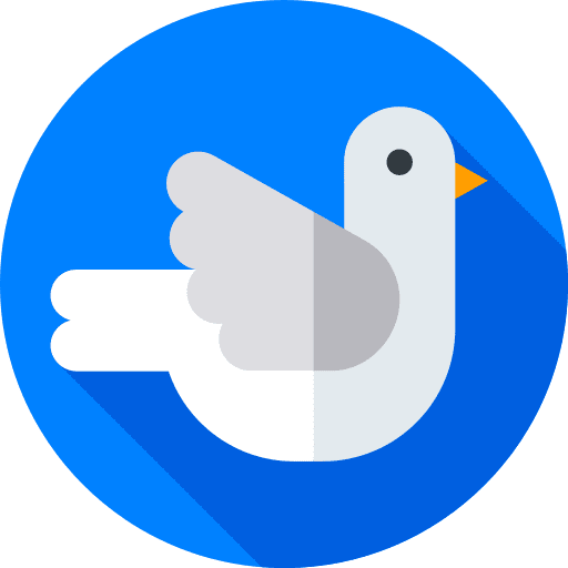 Dove wedding bird fly icon Dove wedding bird fly icon