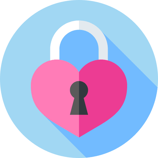 Padlock key security lock icon Padlock key security lock icon