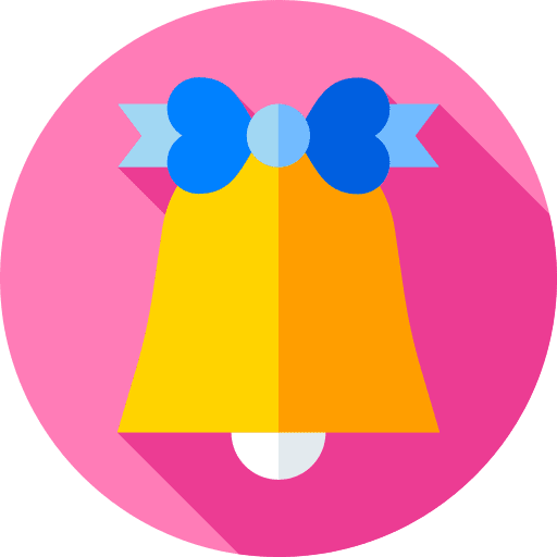 Wedding bells romantic love marriage icon Wedding bells romantic love marriage icon