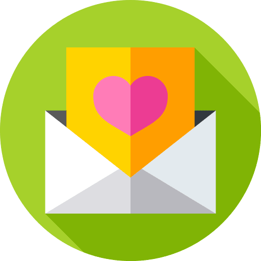 Love letter communications love mail icon Love letter communications love mail icon