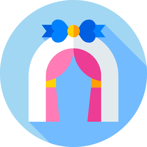 Wedding arch arch heart love and romance icon Wedding arch arch heart love and romance icon