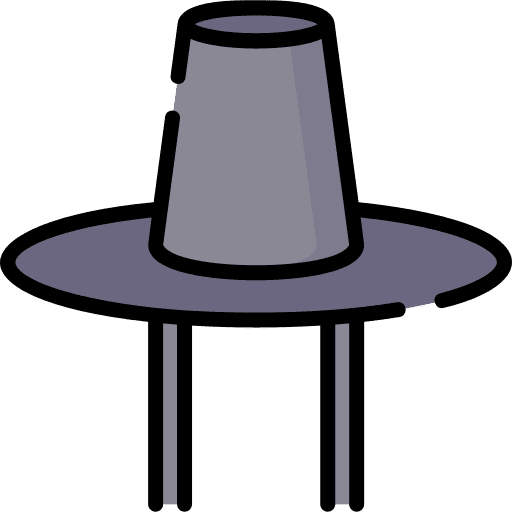 Hat south korea costume cultures icon Hat south korea costume cultures icon