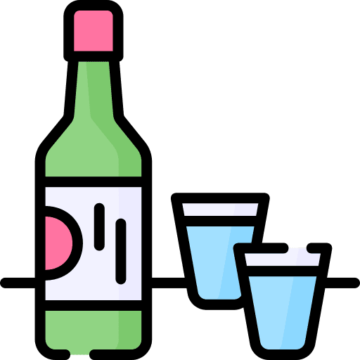 Soju drink soju south korea icon Soju drink soju south korea icon