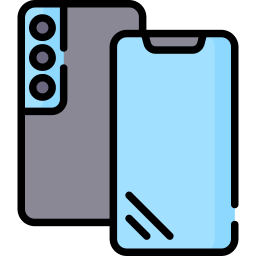 Smartphone communications electronics technology icon Smartphone communications electronics technology icon
