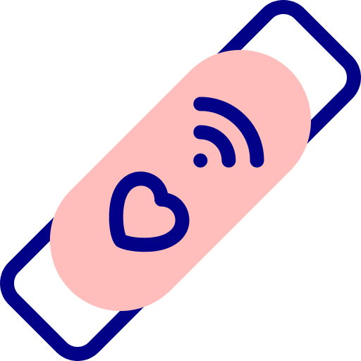 Smart band internet of things smart band wellness icon Smart band internet of things smart band wellness icon