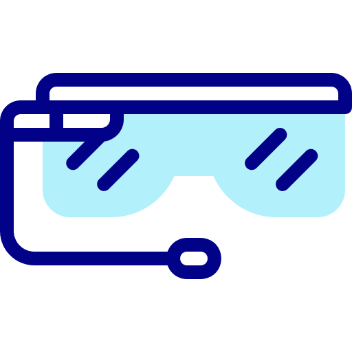 Smart glasses vr glasses electronics virtual reality glasses icon Smart glasses vr glasses electronics virtual reality glasses icon