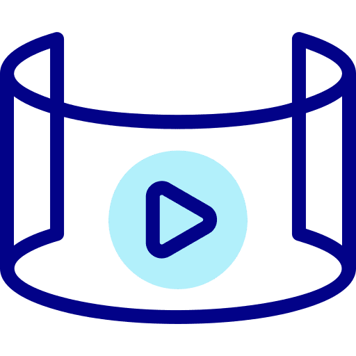 Virtual reality play digital gaming icon Virtual reality play digital gaming icon