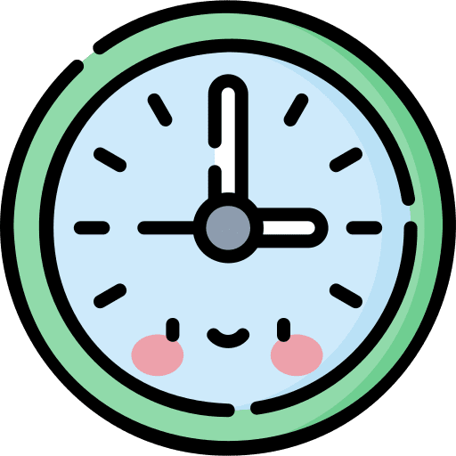 Clock tool time time and date icon