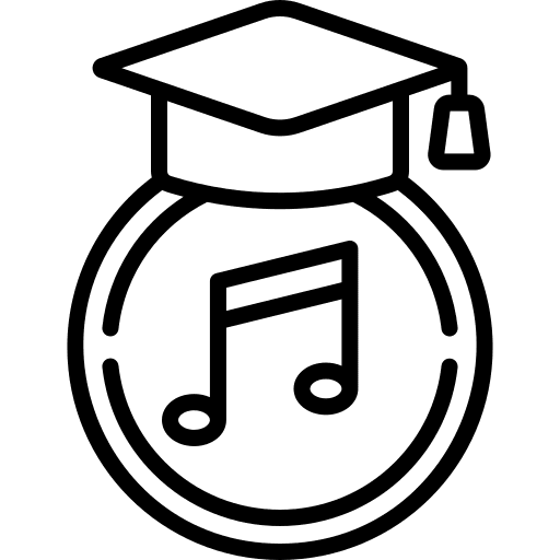 Music education quaver musical note music education icon Music education quaver musical note music education icon